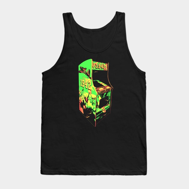 1942 Retro Arcade Game 2.0 Tank Top by C3D3sign